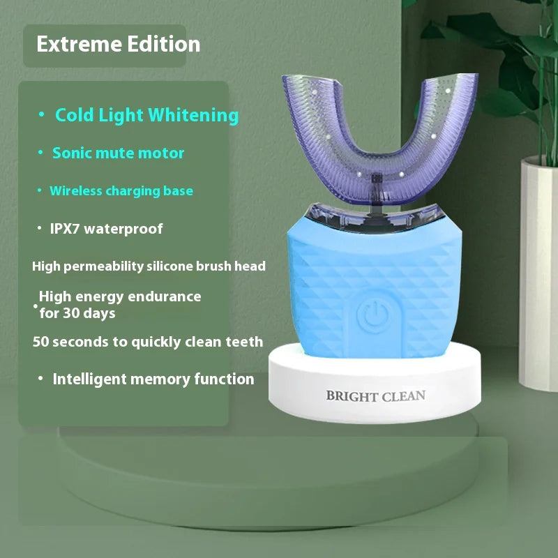 360° Full Mouth Ultrasonic Electric Toothbrush